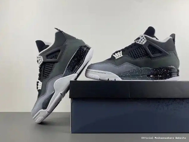 Official Maikesneakers Air FQ8138-002 Fear Jordan 4 0528